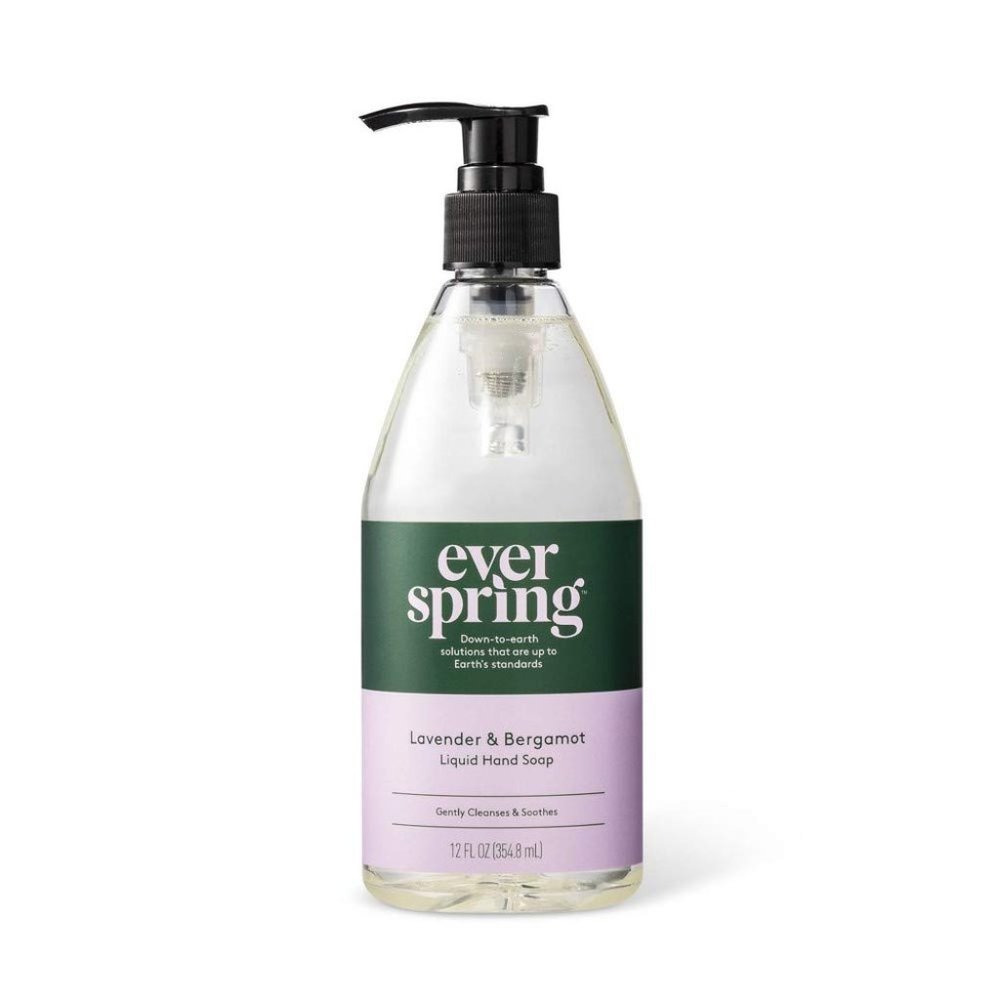 Lavender & Bergamot Liquid Hand Soap 12 fl oz